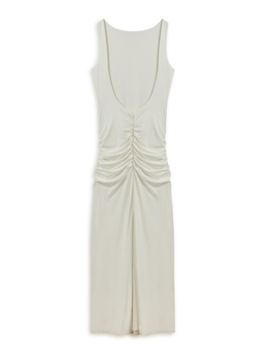  Sırt Dekolteli Maxi Elbise