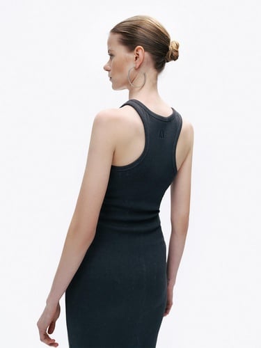  Baskı Detaylı Maxi Elbise