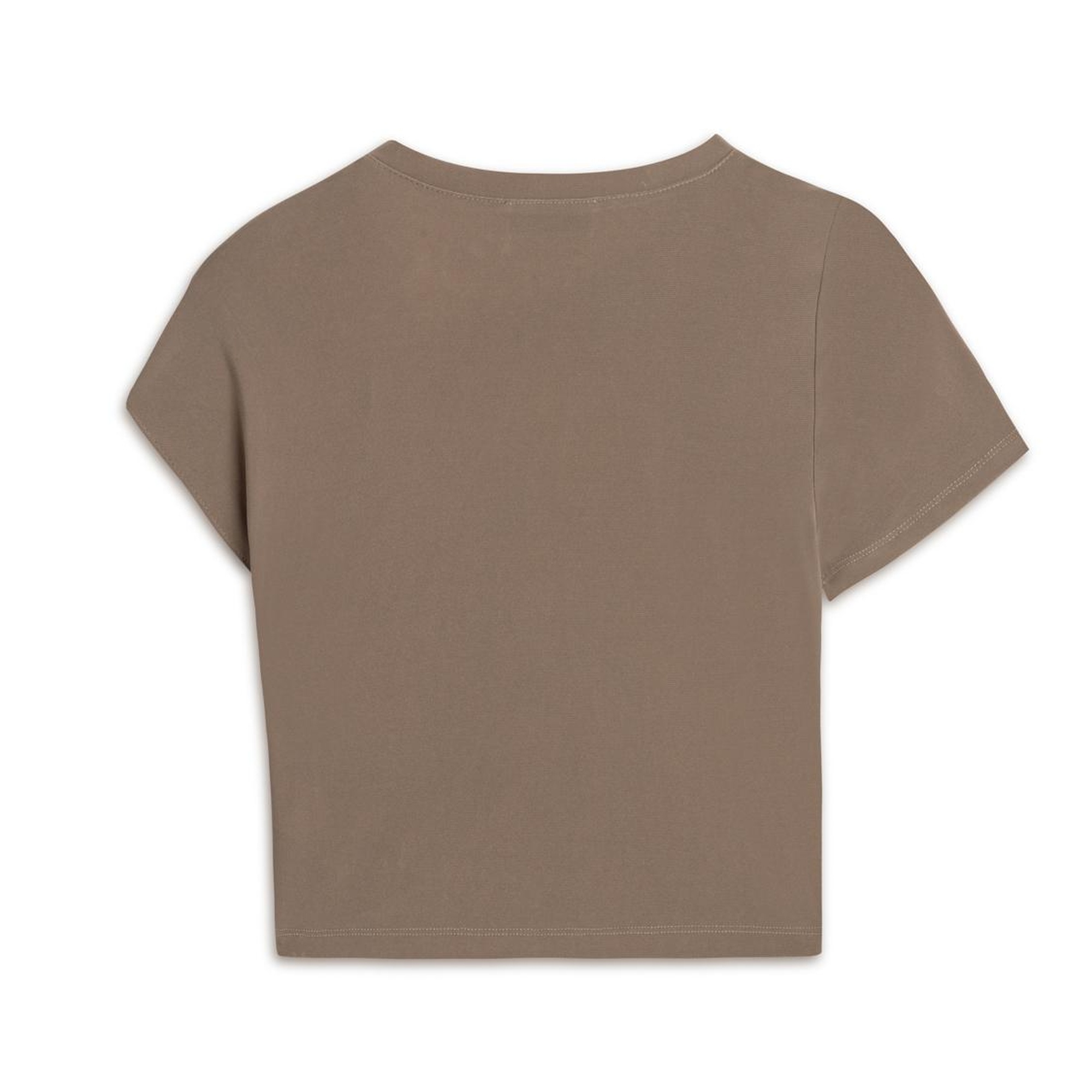 Burgu Detaylı Crop Top