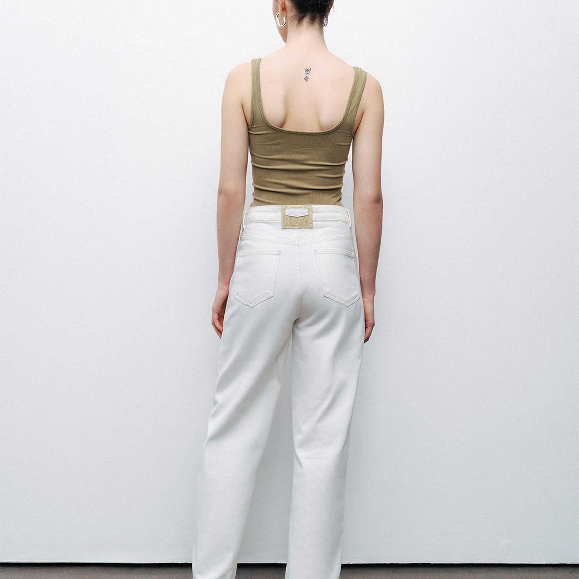 Baskı Detaylı Crop Top