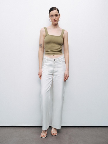  Baskı Detaylı Crop Top