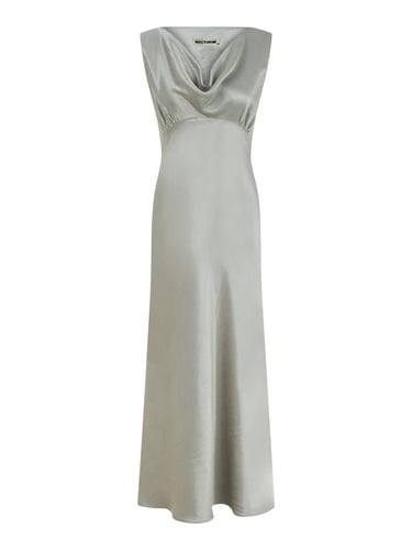  Degaje Yaka Maxi Elbise