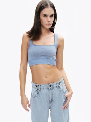  Ribanalı Crop Top