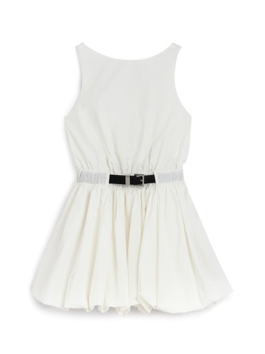  Balon Etekli Mini Elbise