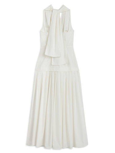  Boyundan Bağlamalı Maxi Elbise