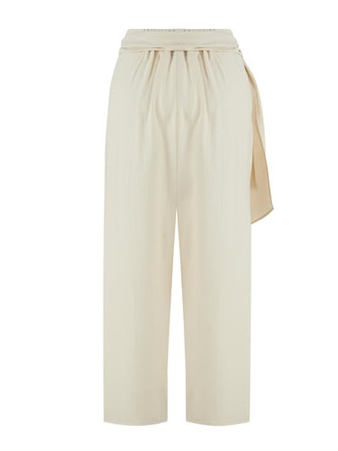  Kuşak Bağlamalı Pantolon