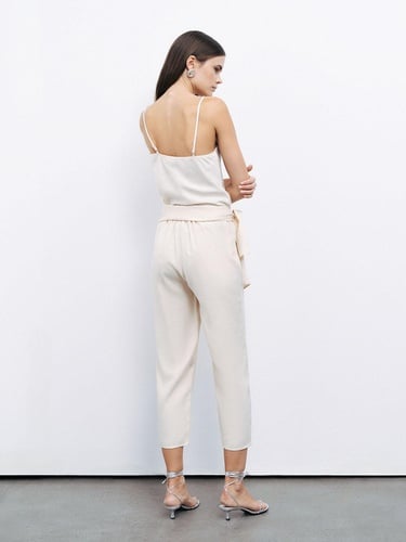  Kuşak Bağlamalı Pantolon