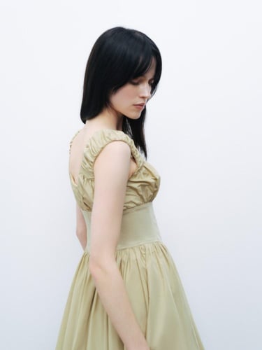  Korse Görünümlü Mini Elbise