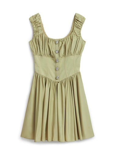  Korse Görünümlü Mini Elbise