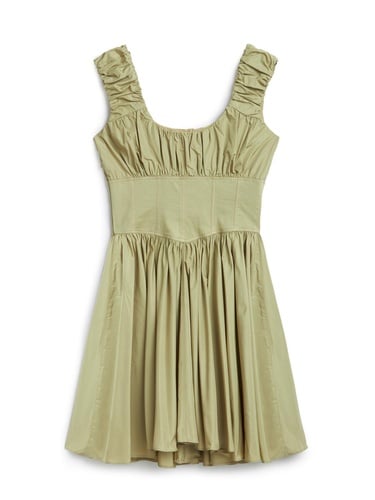  Korse Görünümlü Mini Elbise