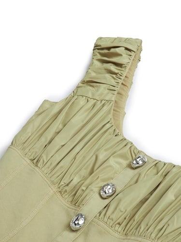  Korse Görünümlü Mini Elbise