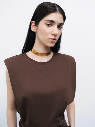  Vatkalı Basic Tişört