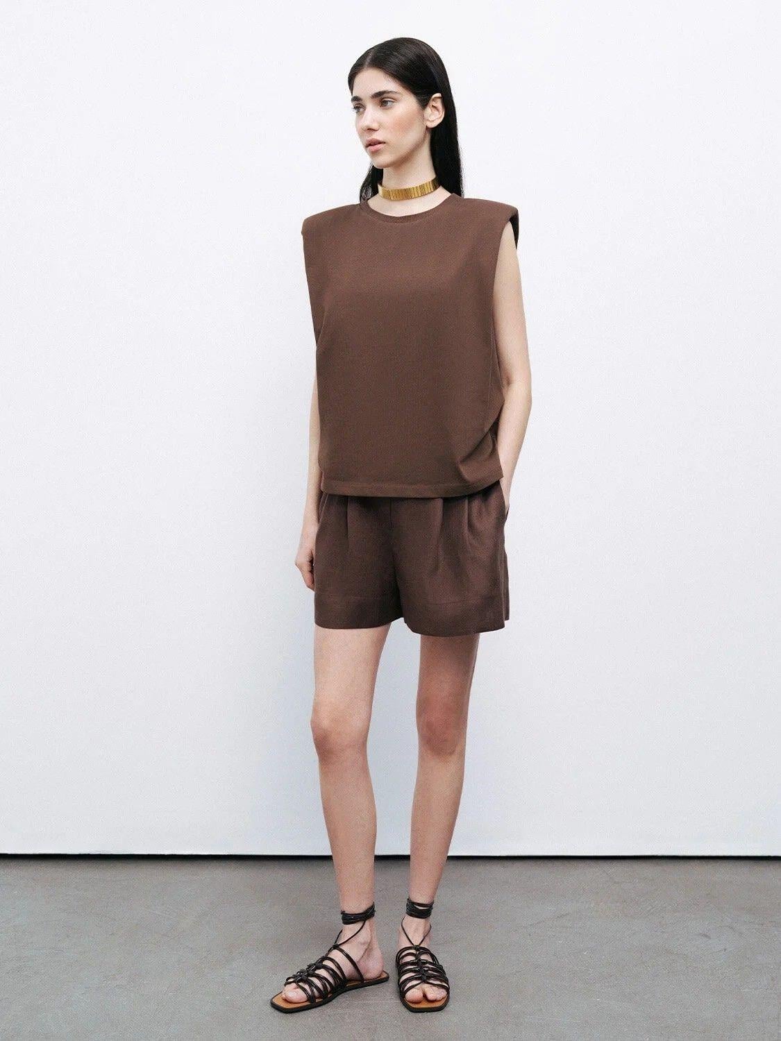  Vatkalı Basic Tişört