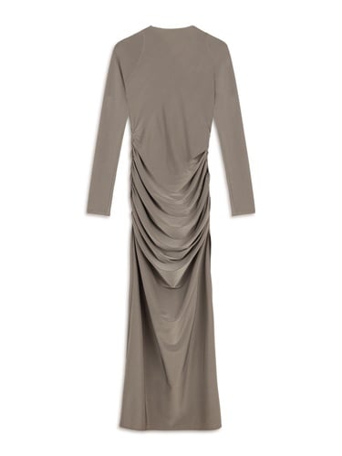  Metal Tokalı Maxi Elbise