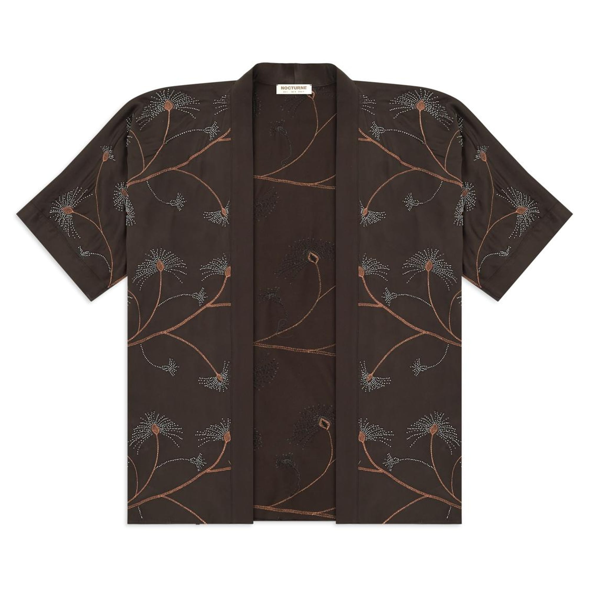 Boncuk İşlemeli Kimono