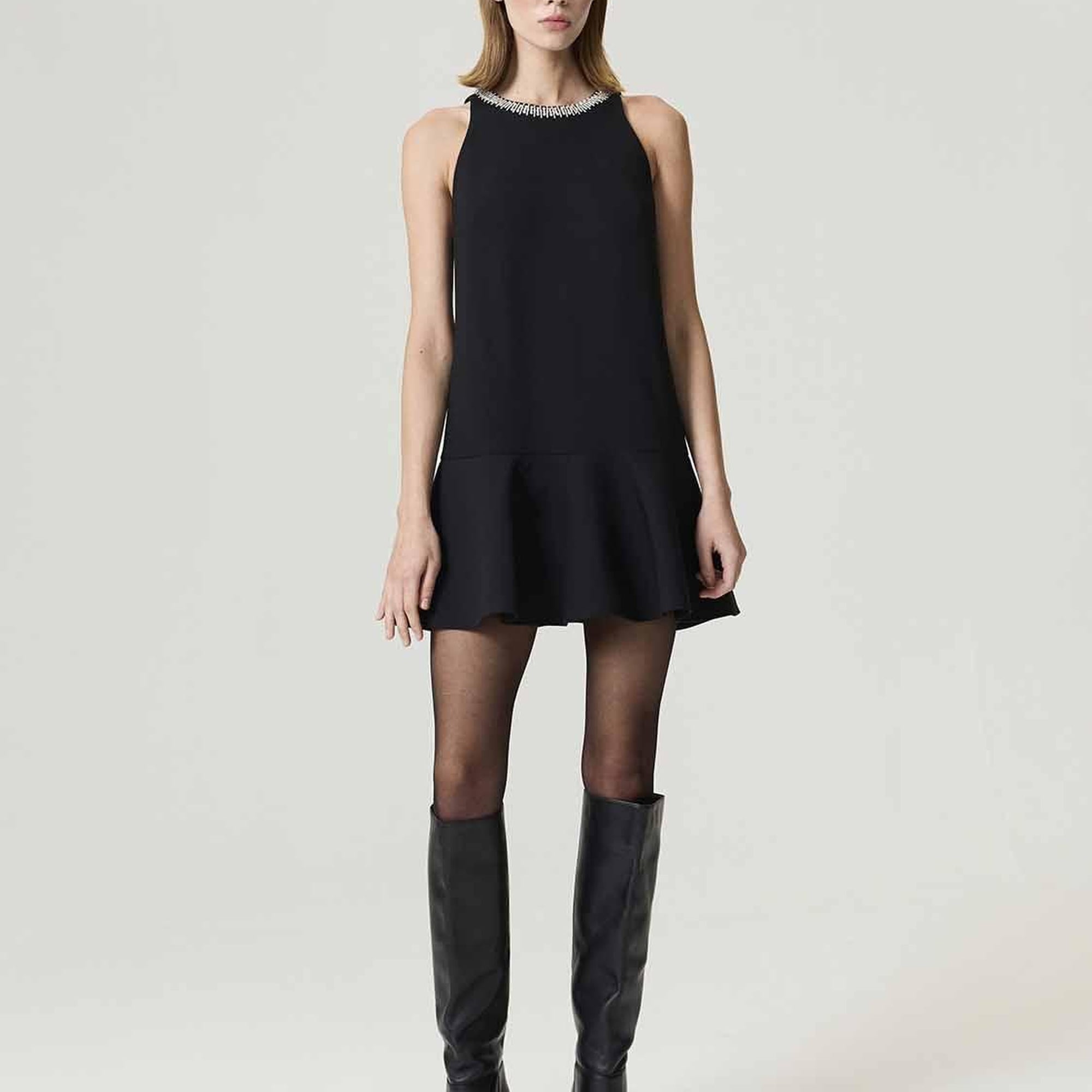 Volanlı Mini Elbise