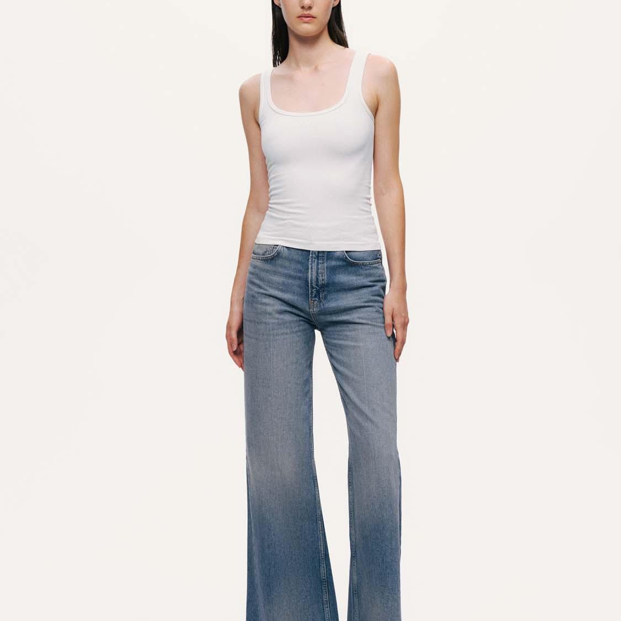 Baskı Detaylı Crop Top