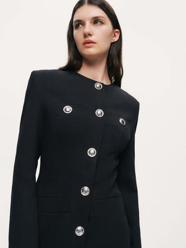  Vatkalı Mini Elbise