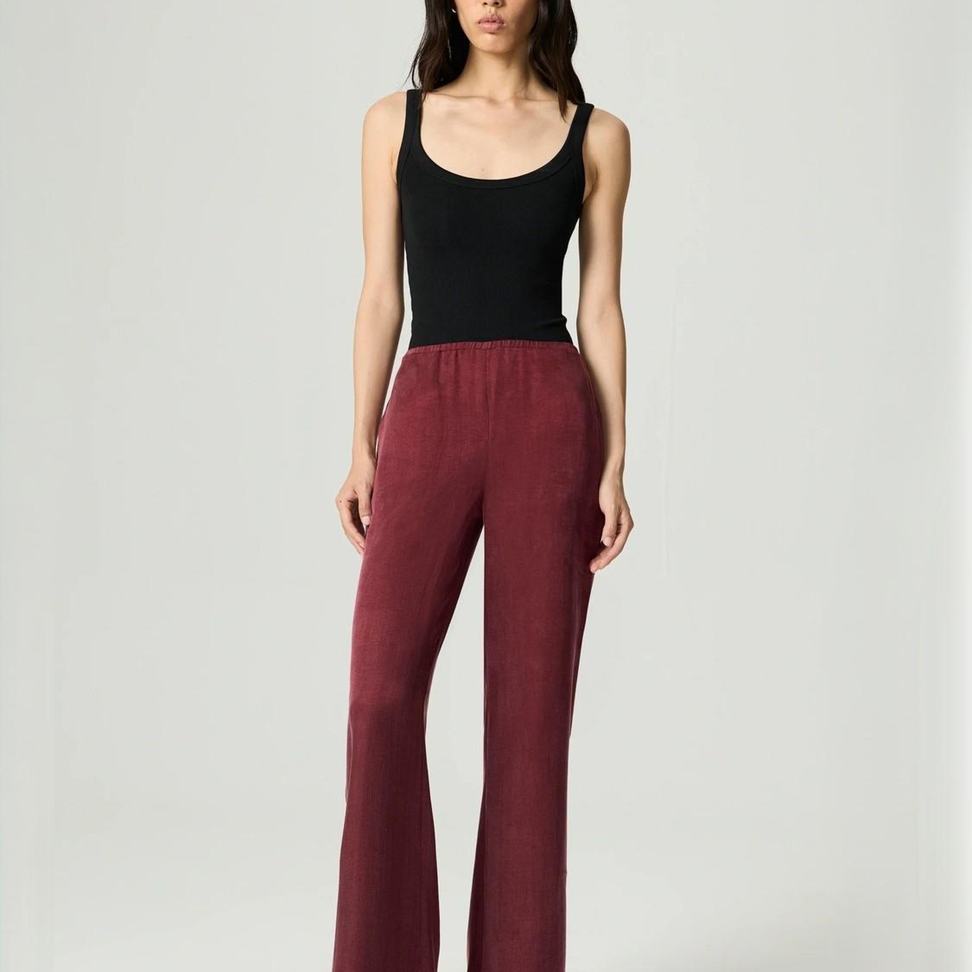 Elastik Belli Pantolon