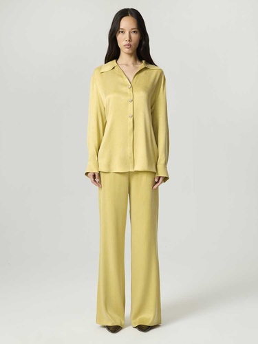  Belden Kuşak Bağlamalı Gömlek