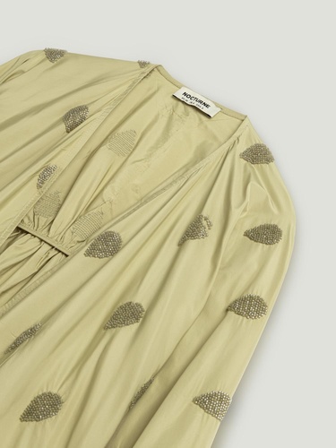  Boncuk Brodeli Kimono