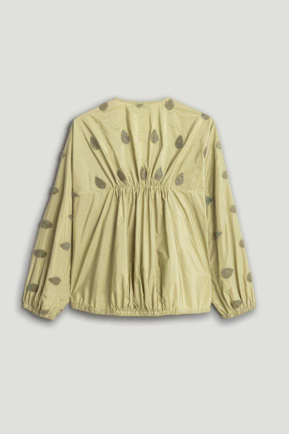 Boncuk Brodeli Kimono