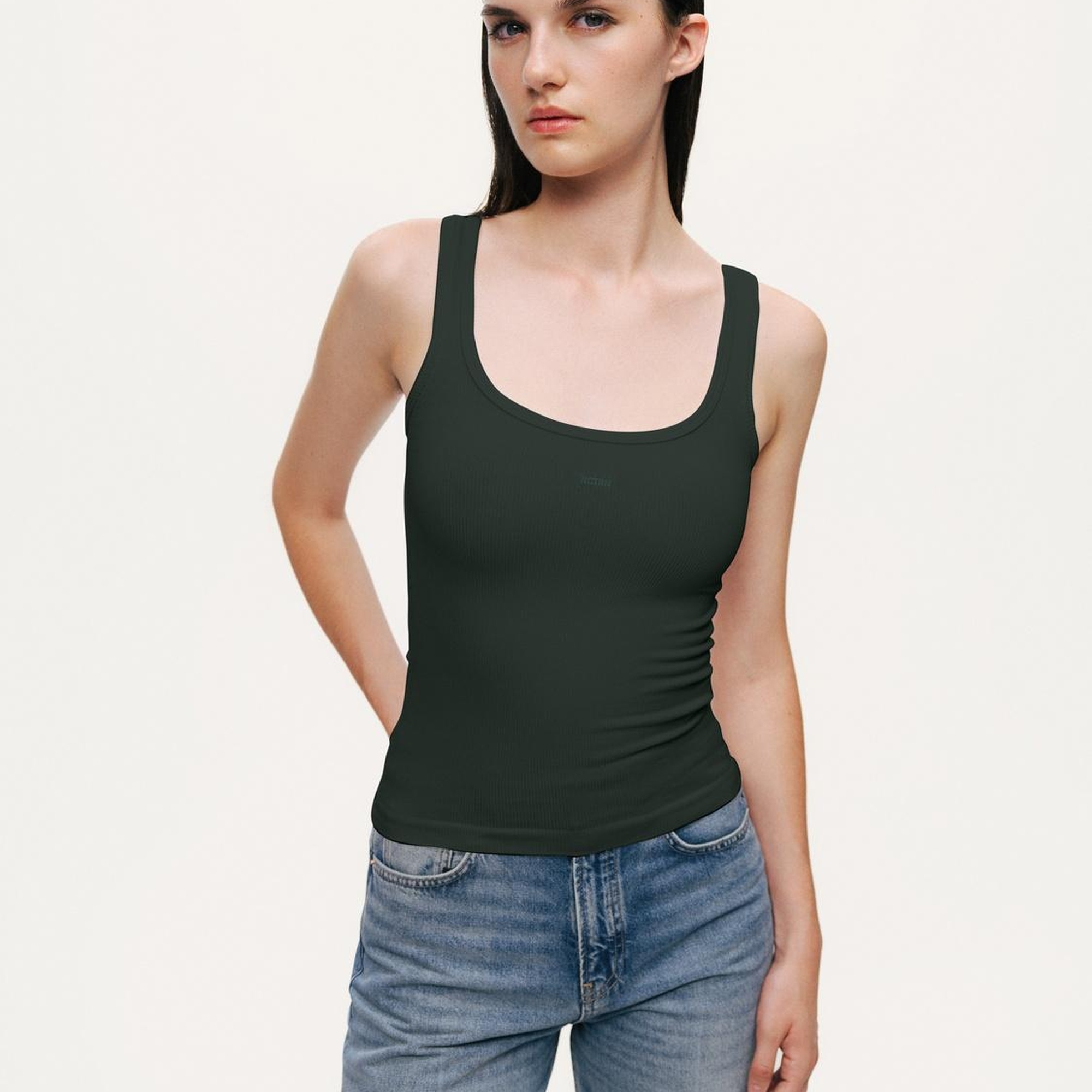 Baskı Detaylı Crop Top