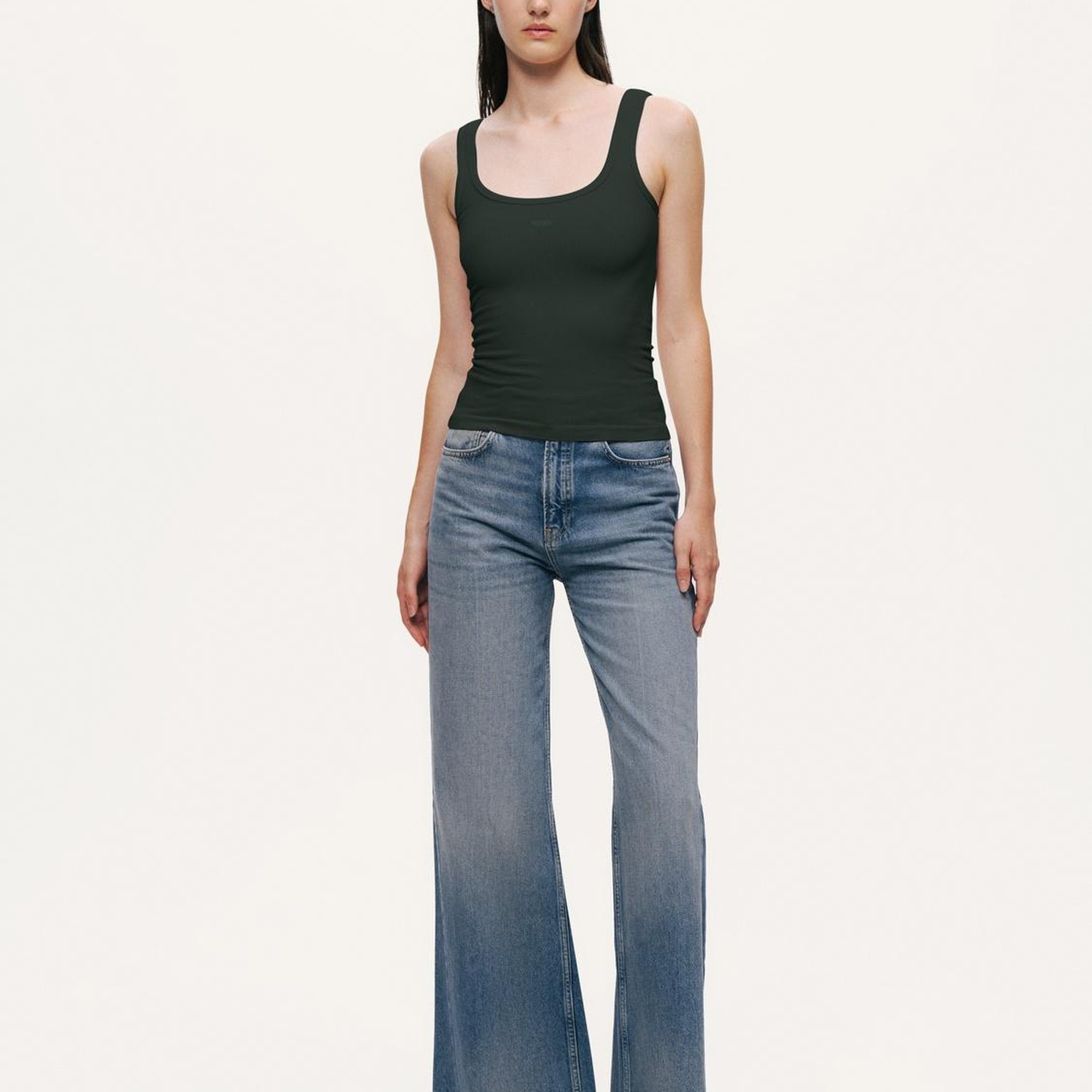 Baskı Detaylı Crop Top