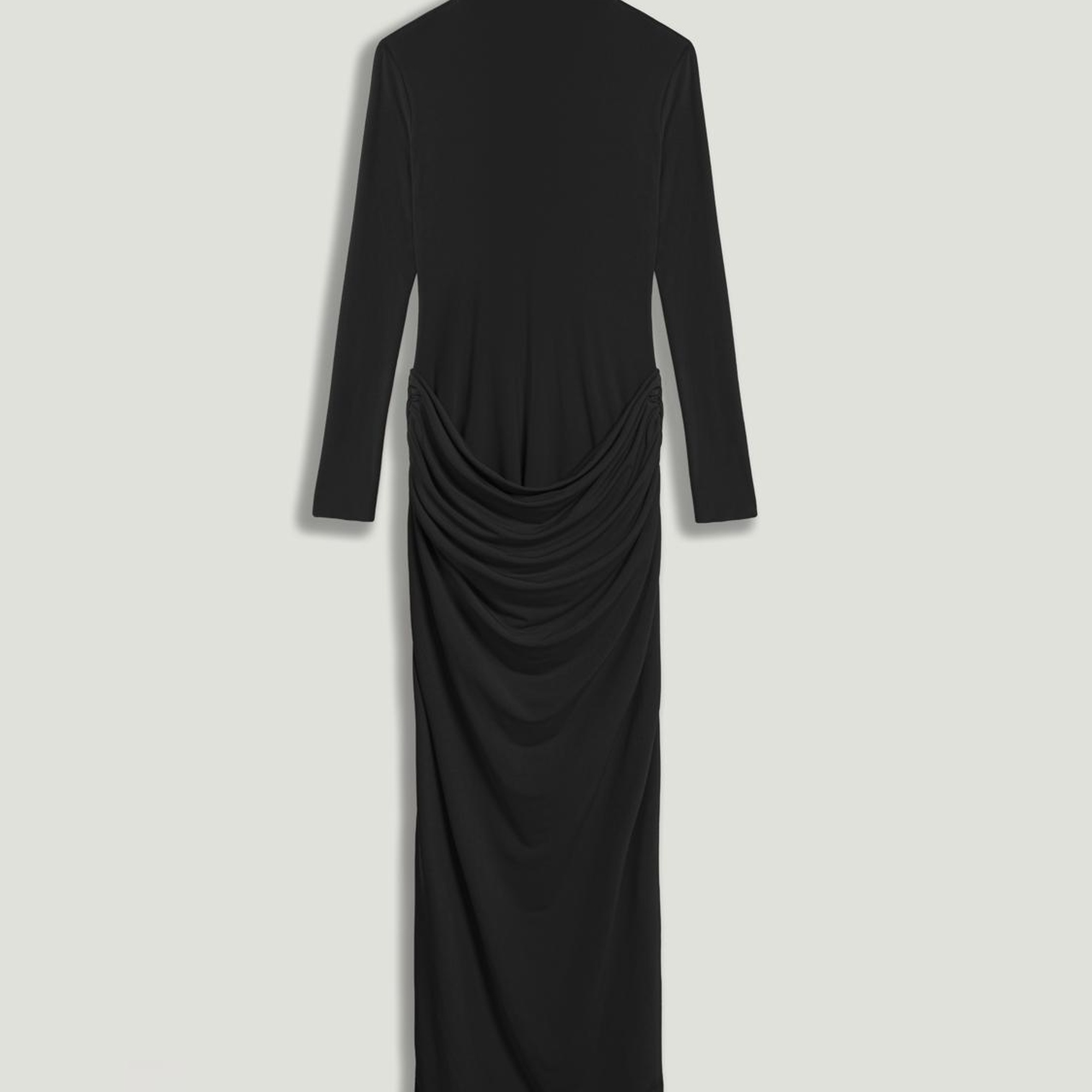 Balıkçı Yaka Maxi Elbise