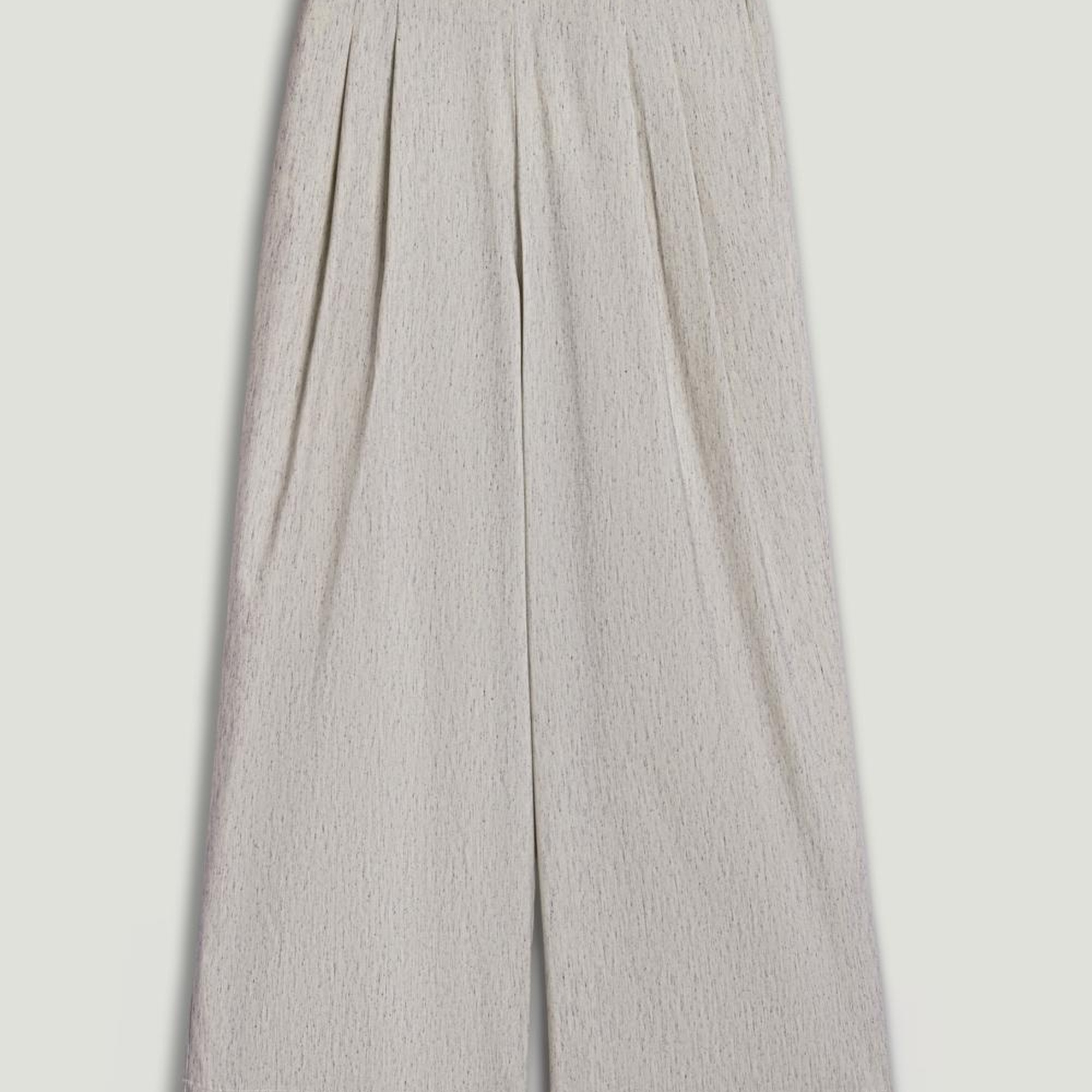 Kemer ve Fermuar Detaylı Pantolon