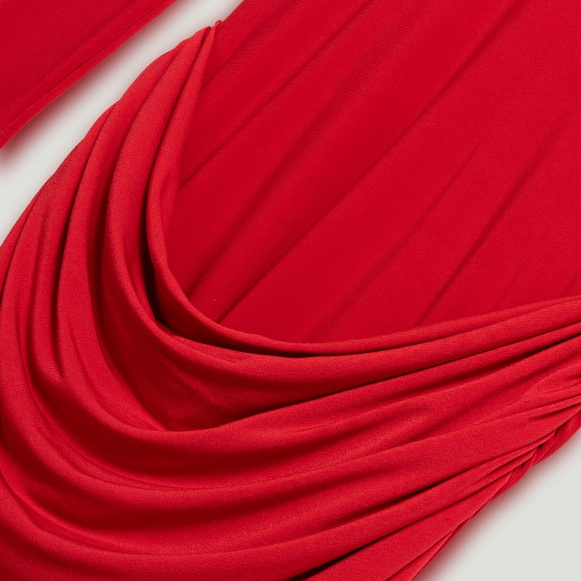 Balıkçı Yaka Maxi Elbise