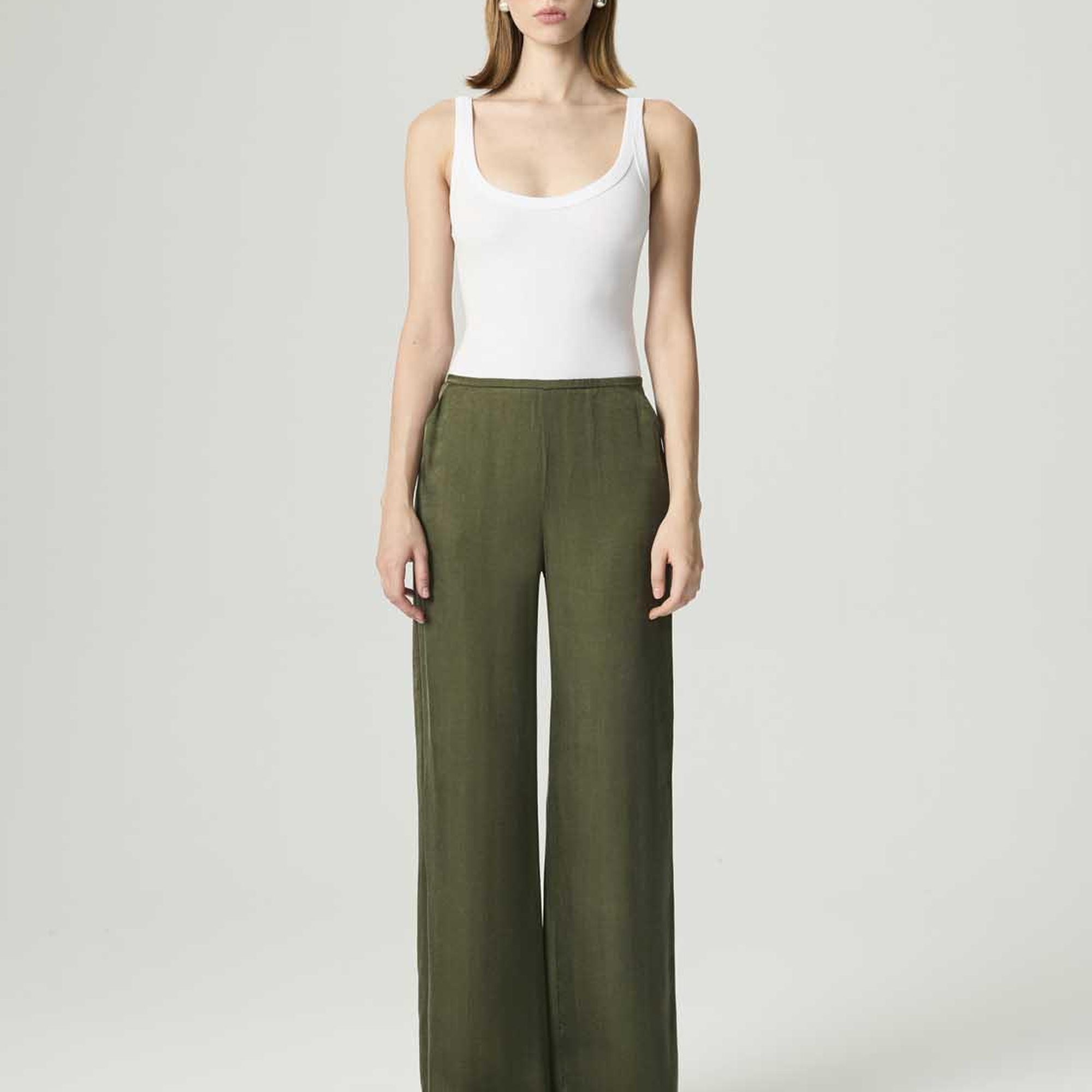 Elastik Belli Pantolon