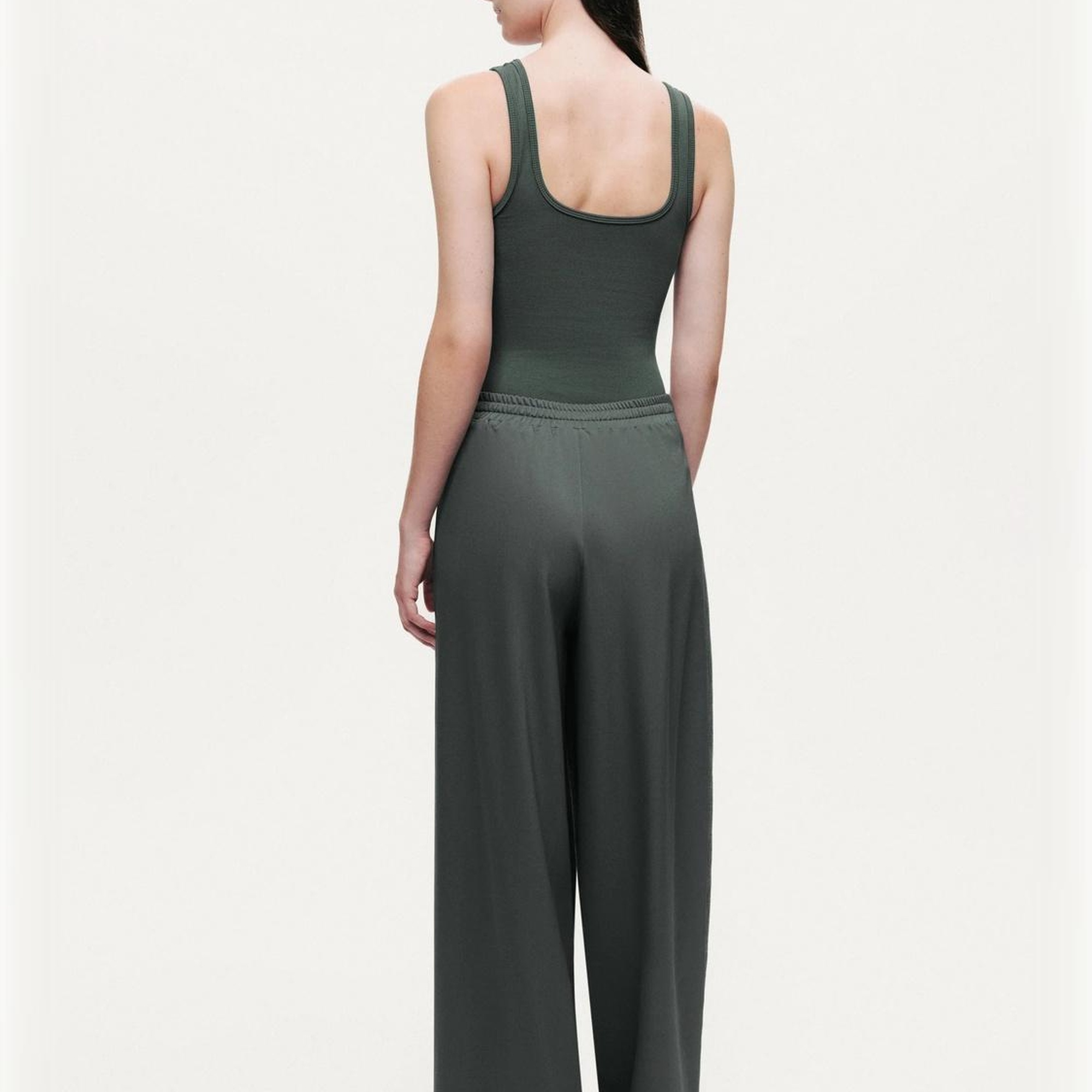 Pile Detaylı Pantolon