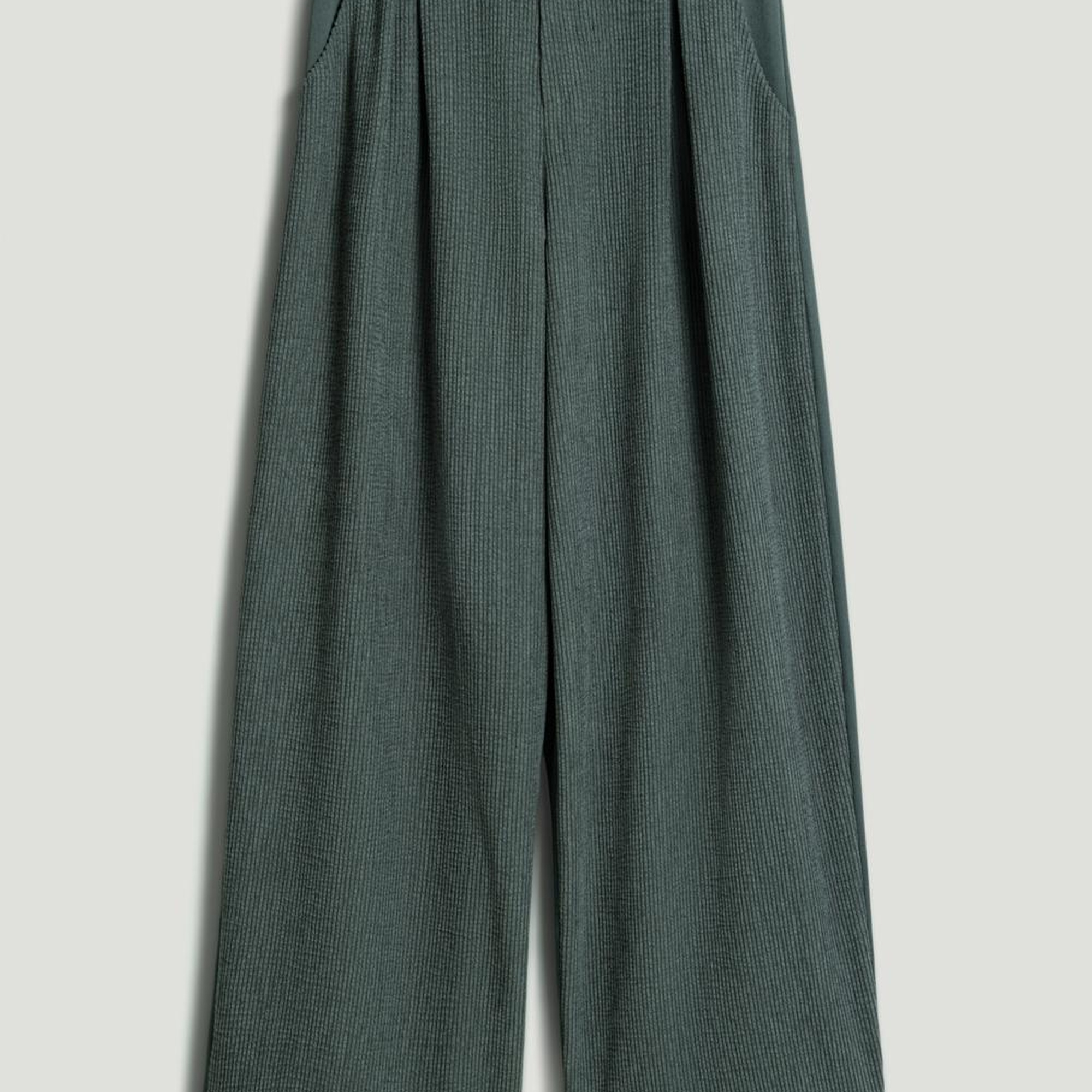 Pile Detaylı Pantolon