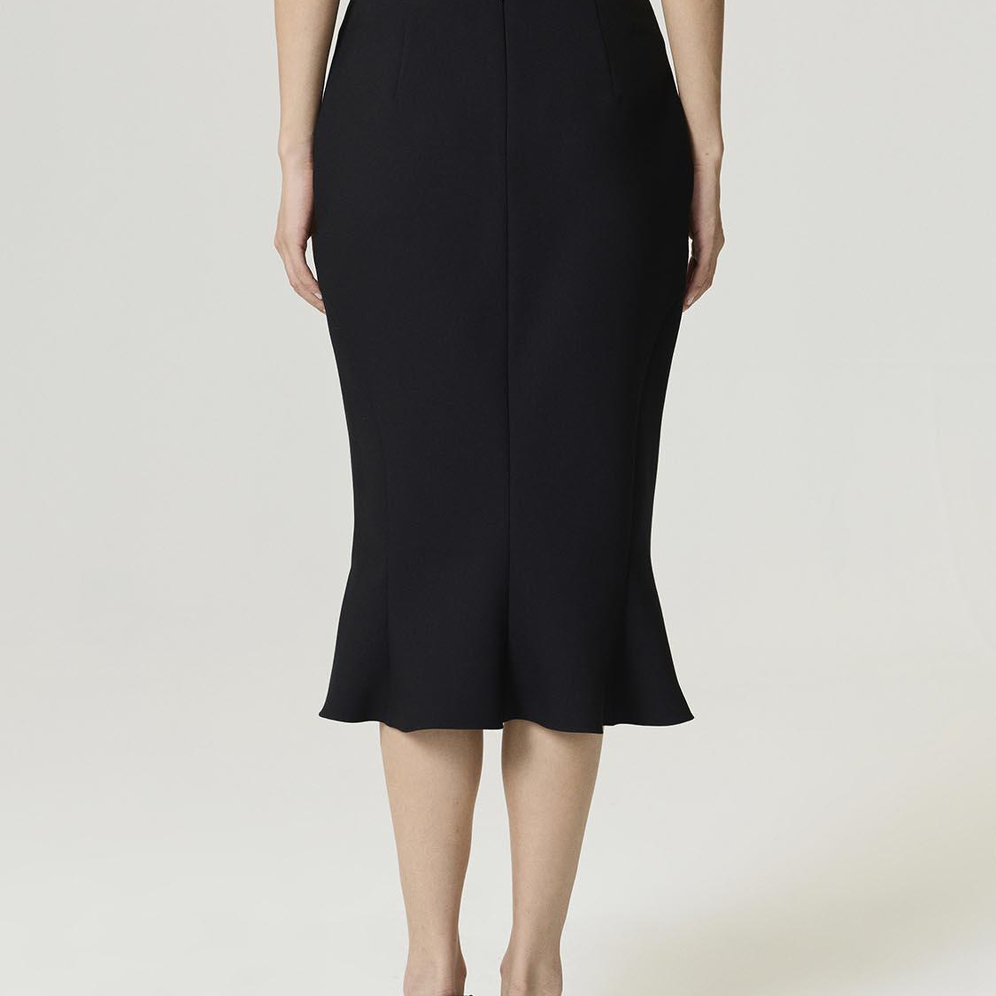 Volanlı Midi Balık Etek