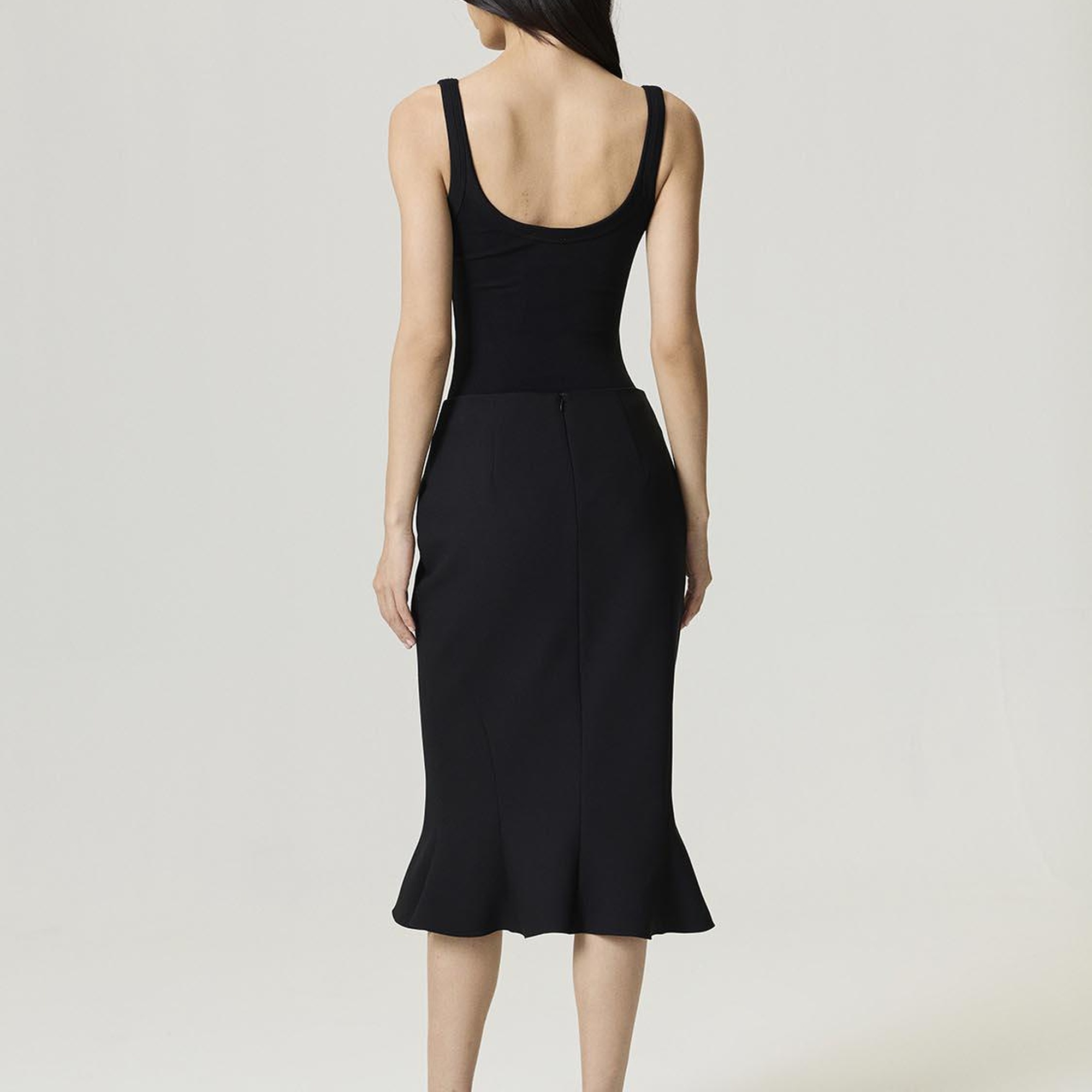 Volanlı Midi Balık Etek