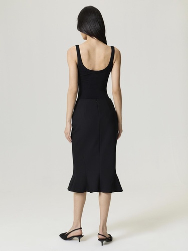  Volanlı Midi Balık Etek