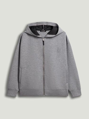  Kapüşonlu Logolu Sweatshirt