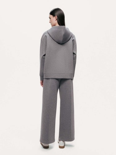  Kapüşonlu Logolu Sweatshirt