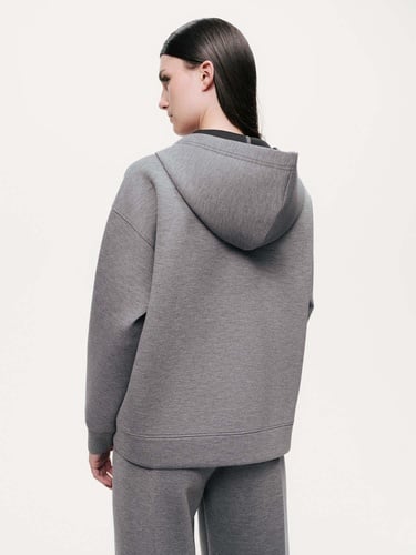  Kapüşonlu Logolu Sweatshirt