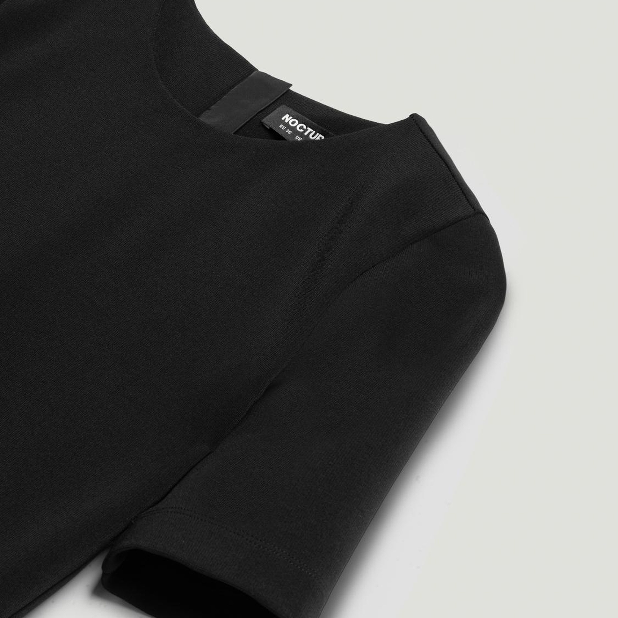 Tafta Detaylı Midi Elbise