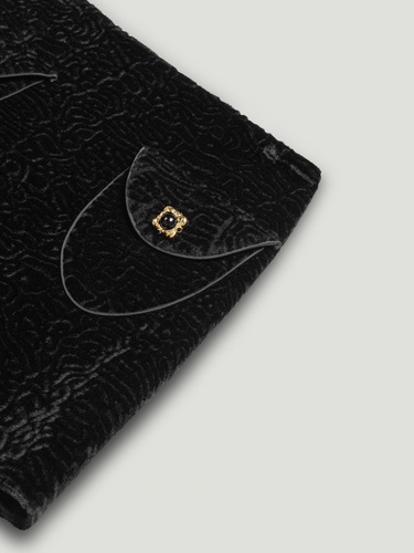  Aksesuarlı Süet Mini Etek