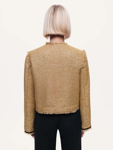  Fiyonk Detaylı Tüvit Ceket