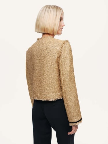  Fiyonk Detaylı Tüvit Ceket