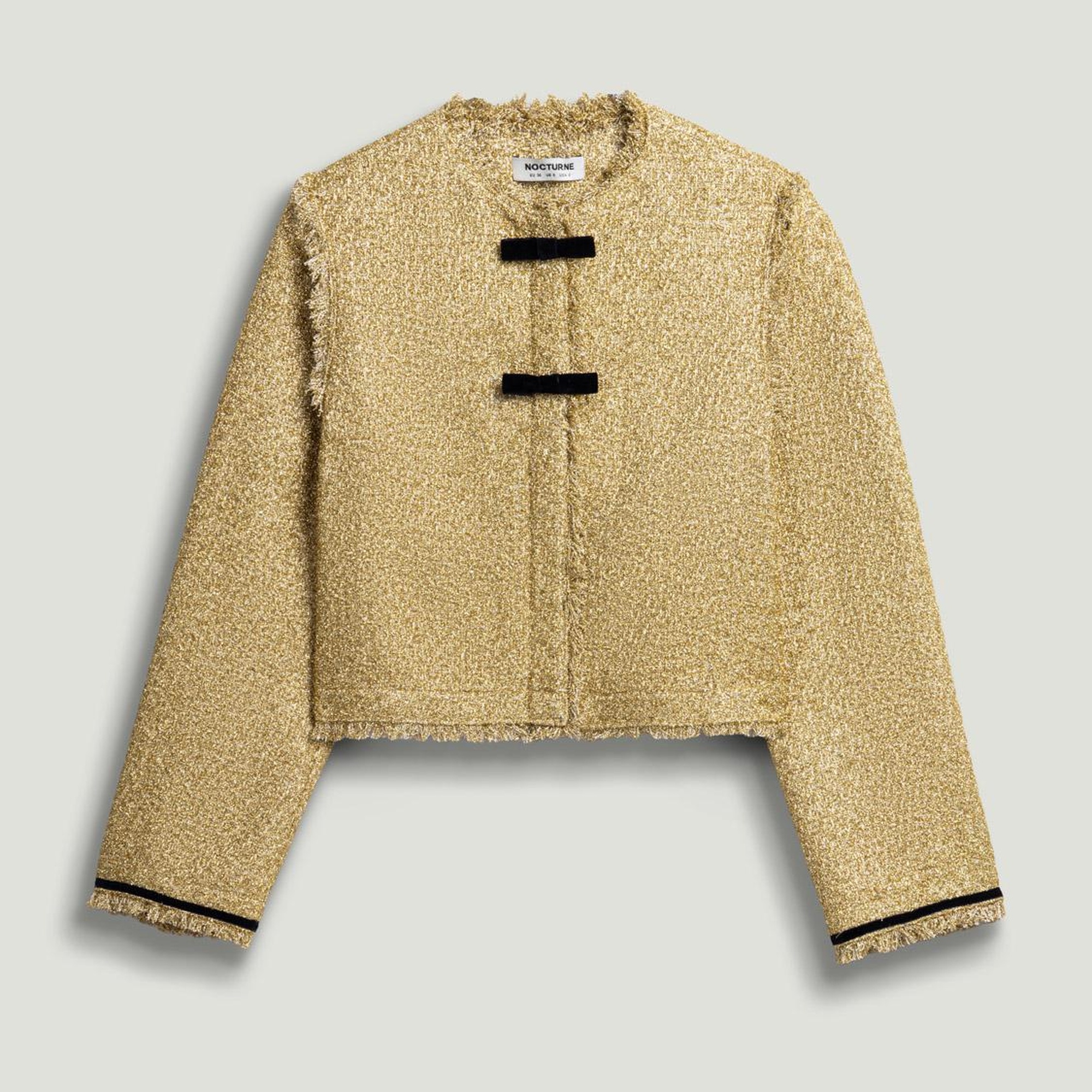 Fiyonk Detaylı Tüvit Ceket