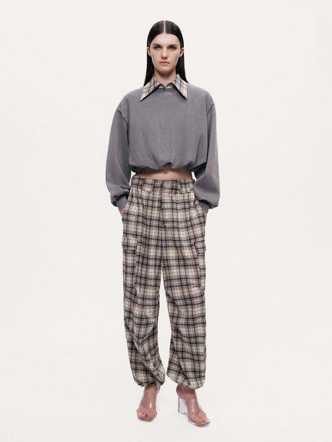  Ekoseli Kargo Pantolon