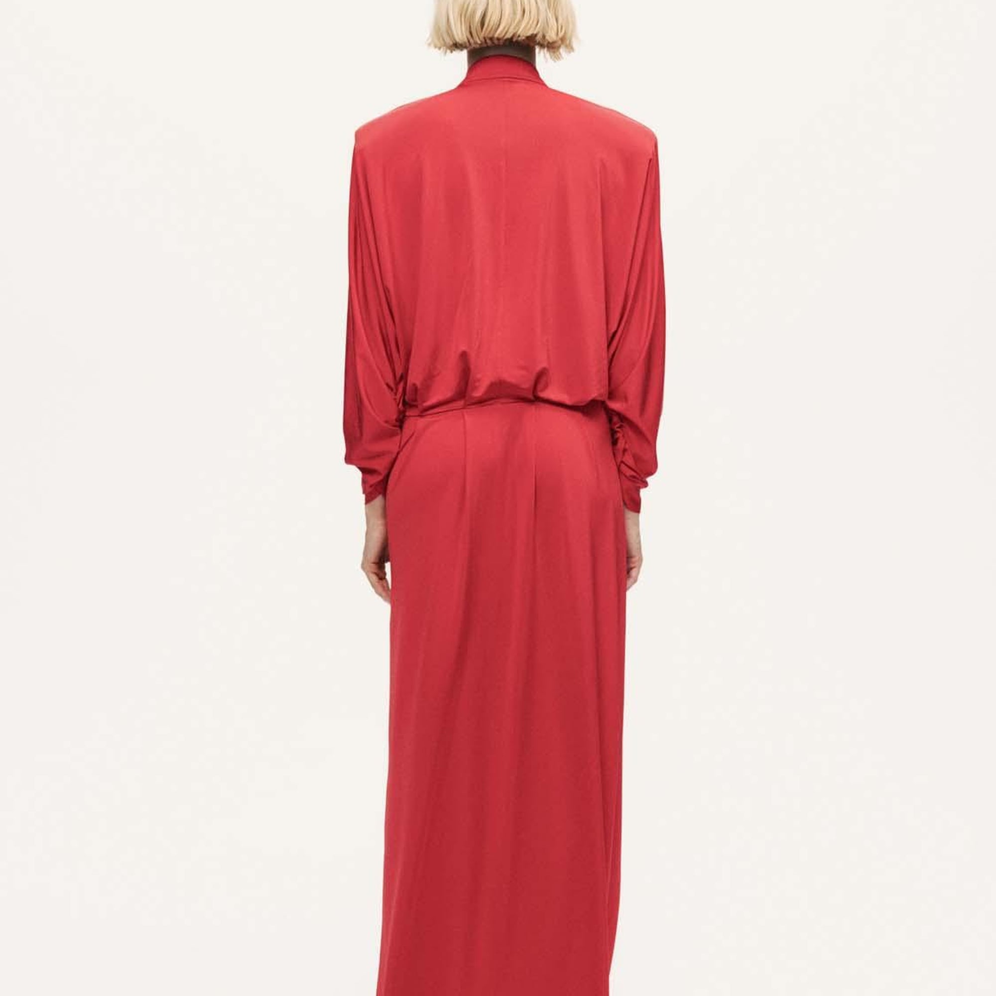 Vatkalı Maxi Elbise