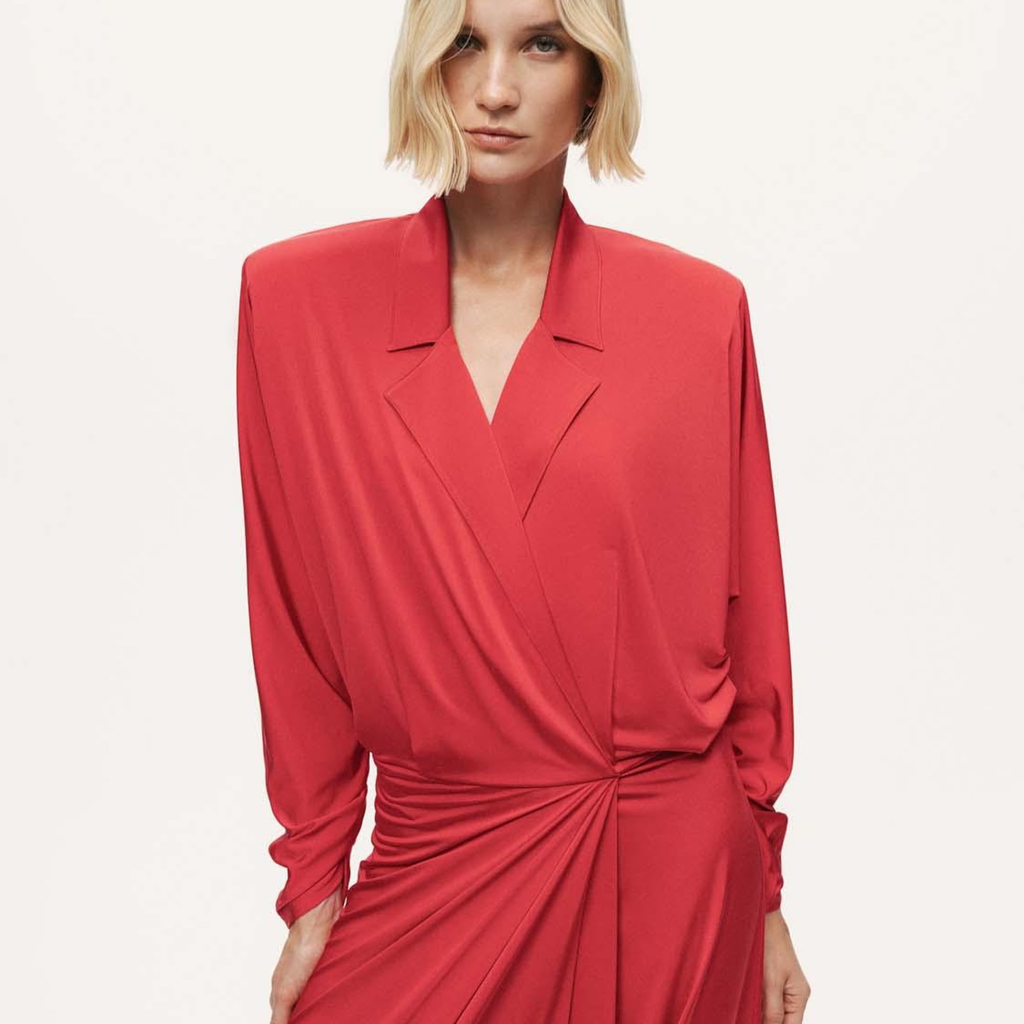 Vatkalı Maxi Elbise