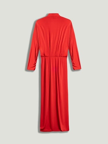  Vatkalı Maxi Elbise