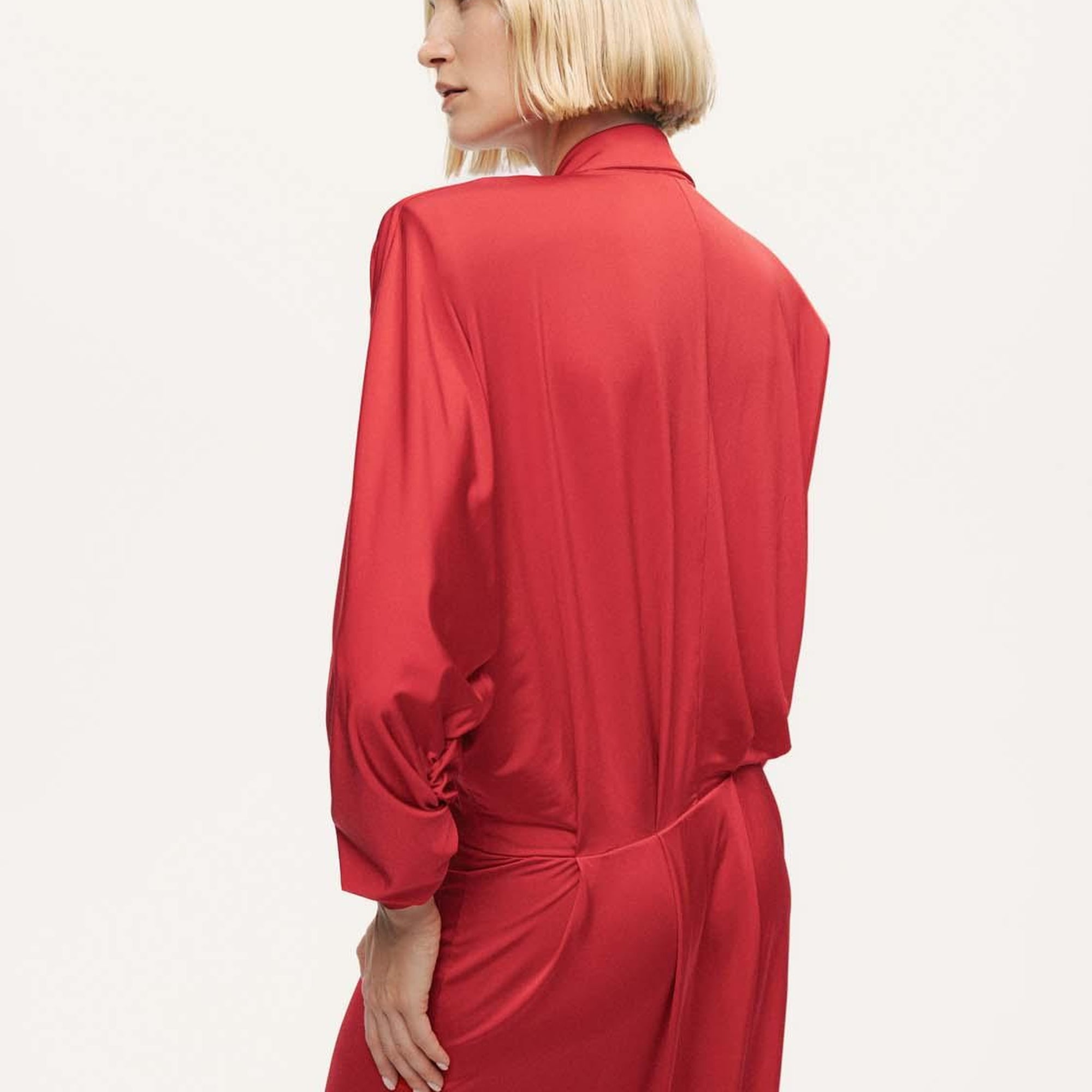 Vatkalı Maxi Elbise